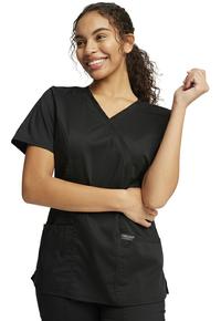 TOP by Cherokee Uniforms, Style: WW610-BLK